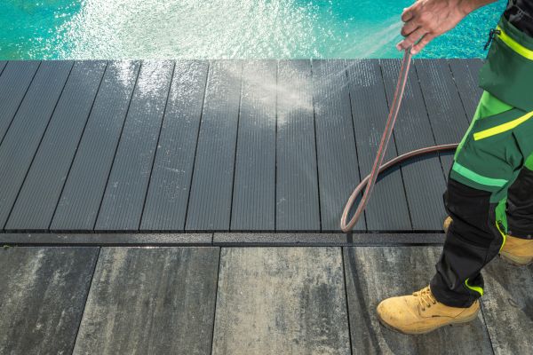 Pool Area Pressure Cleaning in Arroyo Grande